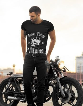 Midnight Rider: Goth Motorcycle T-Shirt